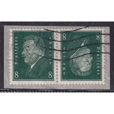 ALEMANIA 1927 ESTAMPILLAS SE-TENANT ZUSAMMENDRUCKE USADOS QUE ES MUCHO MAS ESCASO MI K12 40 €